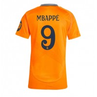 Maglia Calcio Real Madrid Kylian Mbappe #9 Seconda Divisa Donna 2024-25 Manica Corta